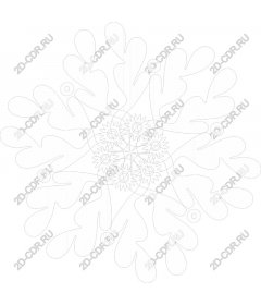  Snowflake Mandala