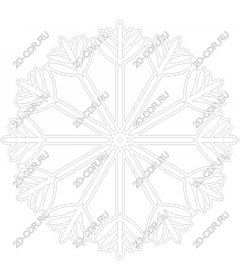  Elegant Snowflake