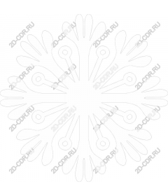  Elegant Snowflake
