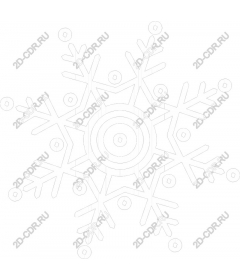  Elegant Snowflake
