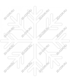  Elegant Snowflake