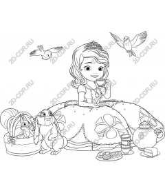  Tea party "Princess Charming"