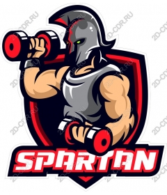  Fitness Spartan warrior