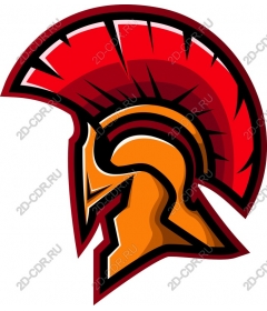  Helmet of the Spartan warrior