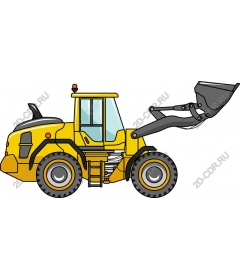 Yellow loader