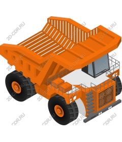  Heavy dump truck