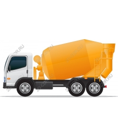 Concrete mixer truck