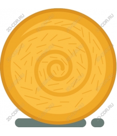  Dough in the form of tendril