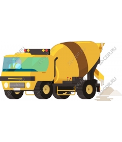 Concrete mixer truck