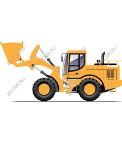 Premium yellow forklift
