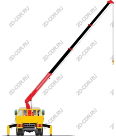  Bright mobile crane