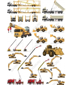 Комплект строительной техники