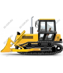 Bulldozer - Construction Graphics