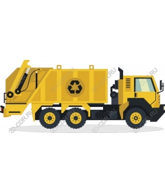  Bright truck for recycling