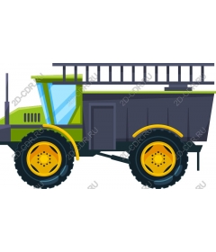 The modern farm tractor