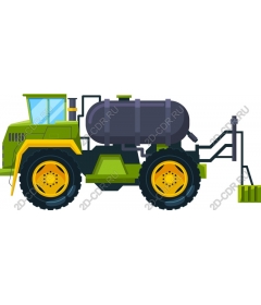  Agricultural sprayer tractor