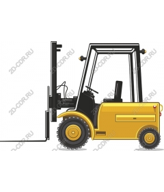 Yellow loader