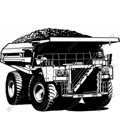  Heavy dump truck