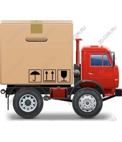  Bright truck delivery