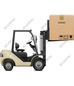 Forklift for logistics and transportation