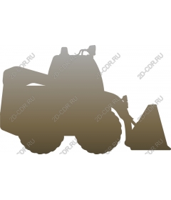  Modern excavator