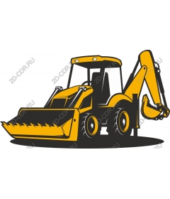  Heavy excavator-loader