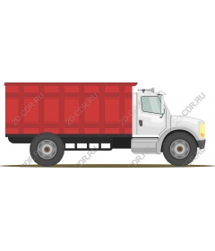 Classic red truck