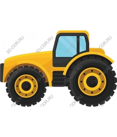 Yellow Tractor