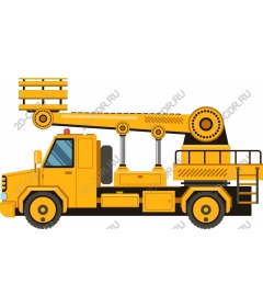  Bright truck crane