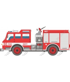  Classic fire truck