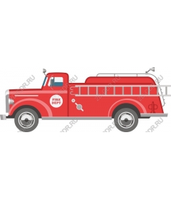  Classic fire truck