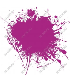  Bright purple ink splash