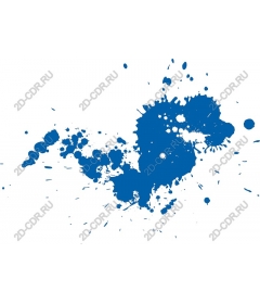  Blue splash