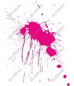  Bright pink splash paint
