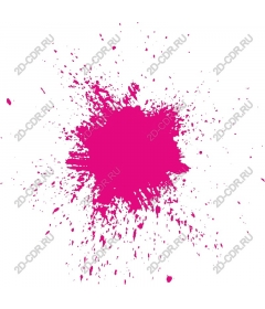 Bright pink splash paint
