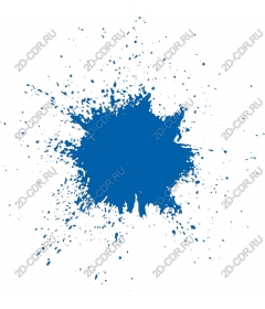  Blue splash