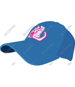  Bright blue cap