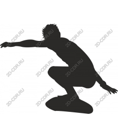 Dynamic skateboarder