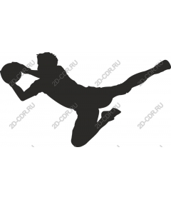 Dynamic basketball player