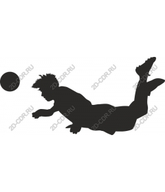  Football player-diver