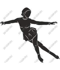  Elegant skater