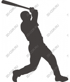  Dynamic baseball player