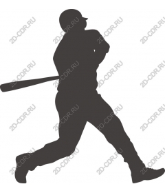 Dynamic baseball player