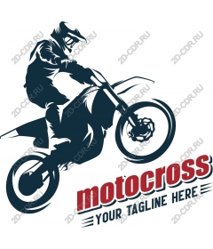 Dynamic racer motocross