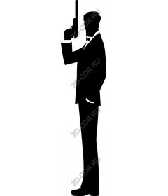  Elegant spy in action