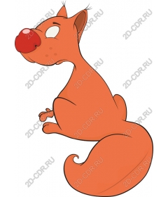  Charming orange squirrel