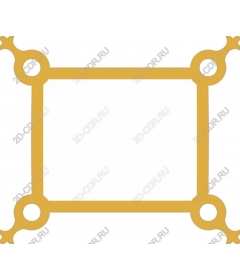  Elegant gold border