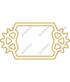  Elegant decorative frame