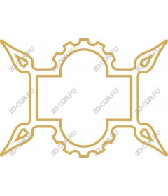  Elegant decorative frame