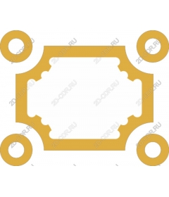  Elegant gold frame